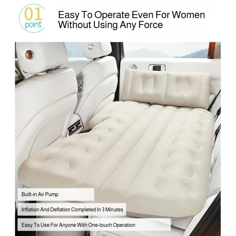 Inflatable Mattress - 차량용 전동 에어매트 원터치 팽창식 두꺼운