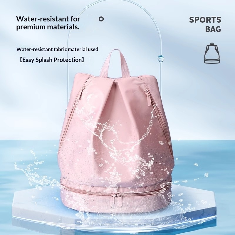 Dry Bag Waterproof - 습식 및 건식 분리 수영 배낭,