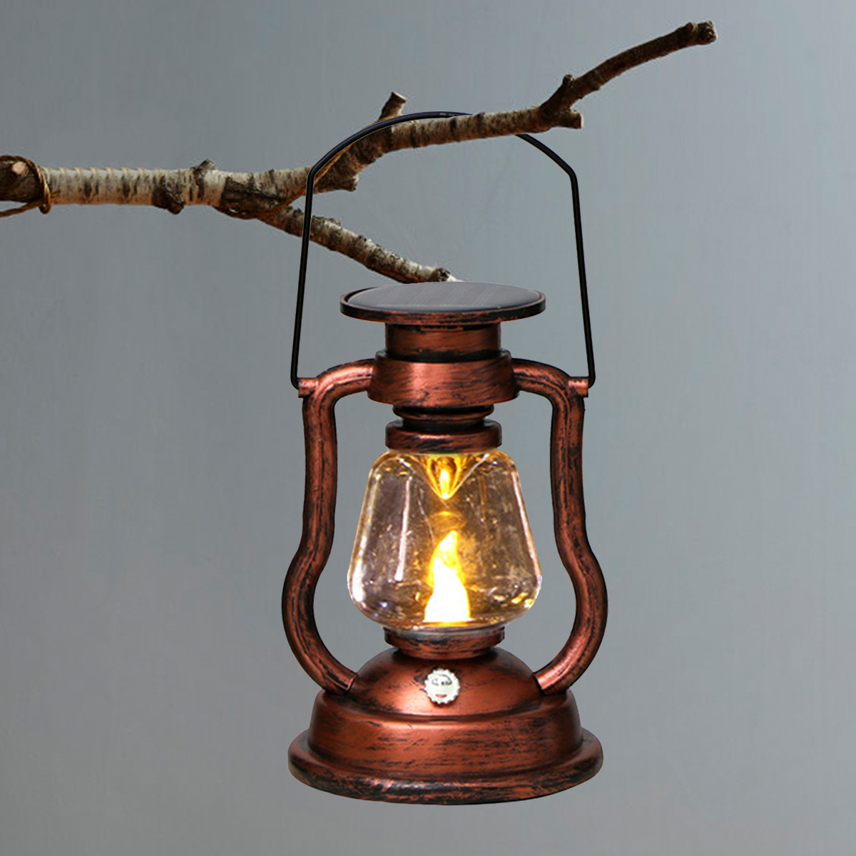 Outdoor Camping Adventure Lamp - 분위기 조명 레트로 LED 태양광 오일