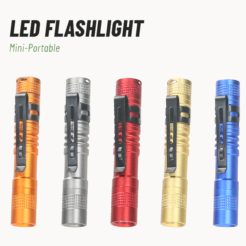Outdoor Camping Adventure Lamp - 휴대용 미니 LED 펜 플래시라이트 펜