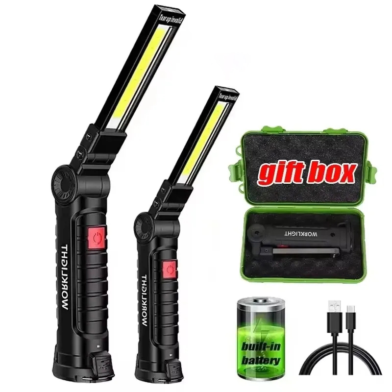 Camping Lantern - 휴대용 손전등 USB 충전식 LED 작업등