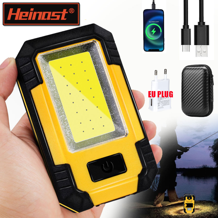 Camping Lantern - 휴대용 4000mAh 충전식 작업등 초강력 COB