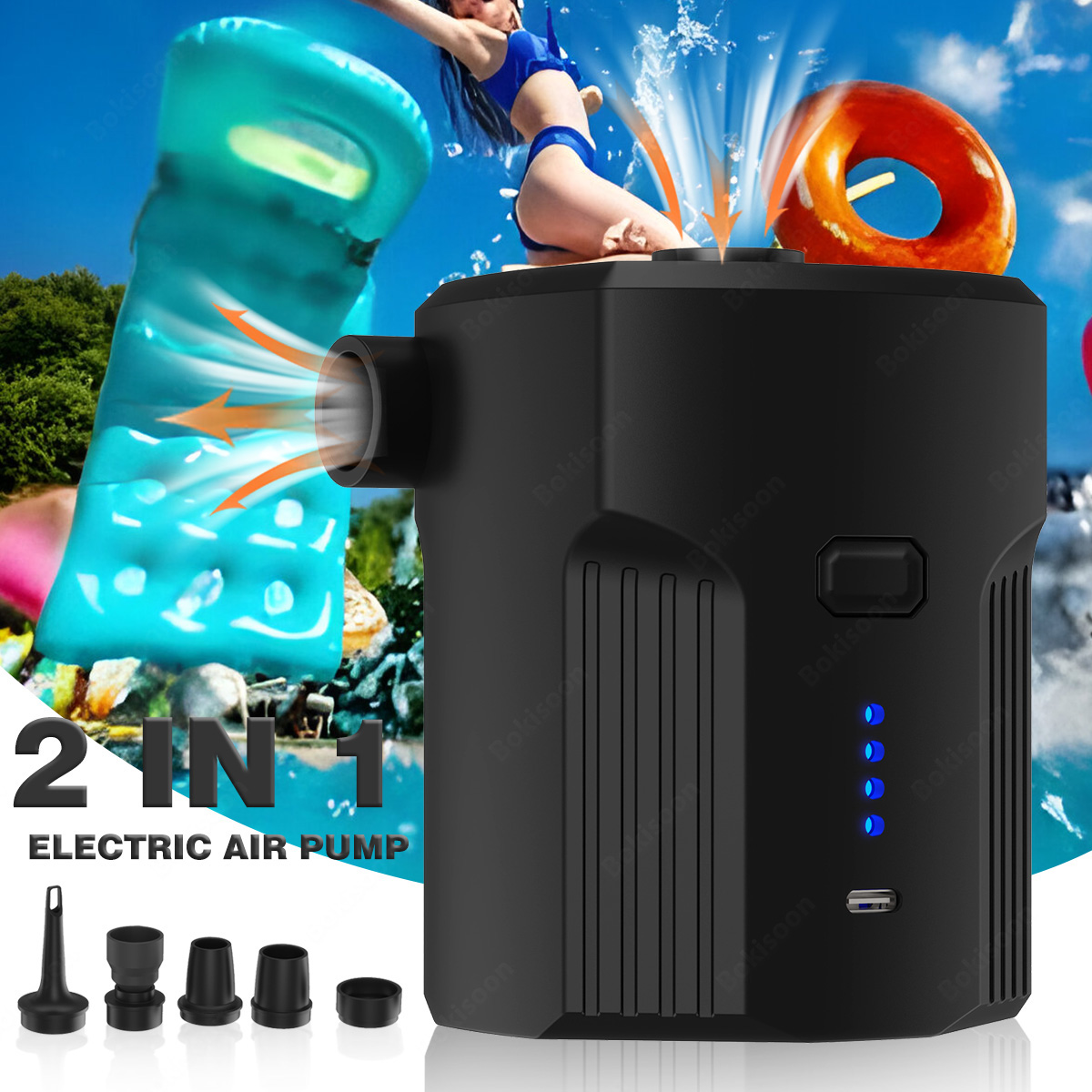 Inflatable Mattress - 야외 캠핑, 에어 매트리스 침대, 보트,