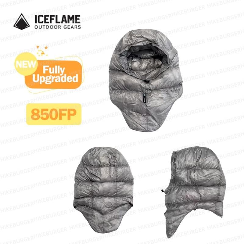 Ultralight Ground Sheet - 아이스 플레임 다운 후드 아웃도어 캠핑