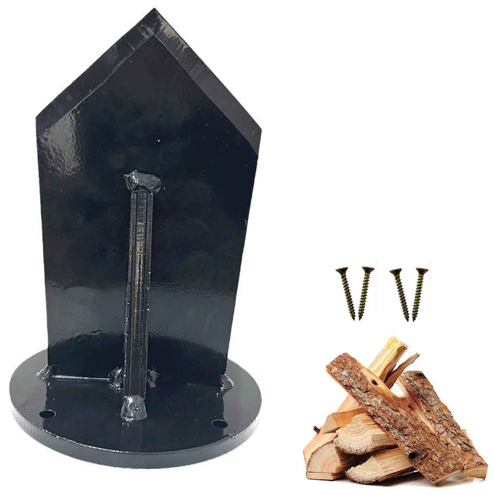 Outdoor Camping Fireplace - 탄소강 수직 장작 분할기 안전 장작