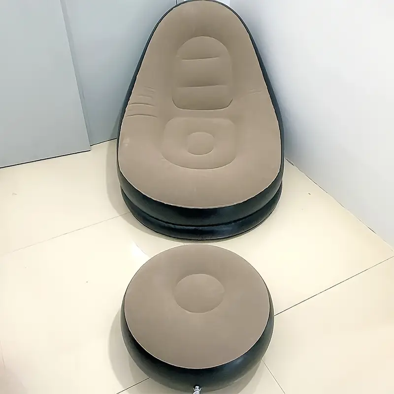 2개 세트 게으름뱅이 소파 에어 의자 접이식 리클라이너 - Inflatable Mattress 리뷰 및 가격