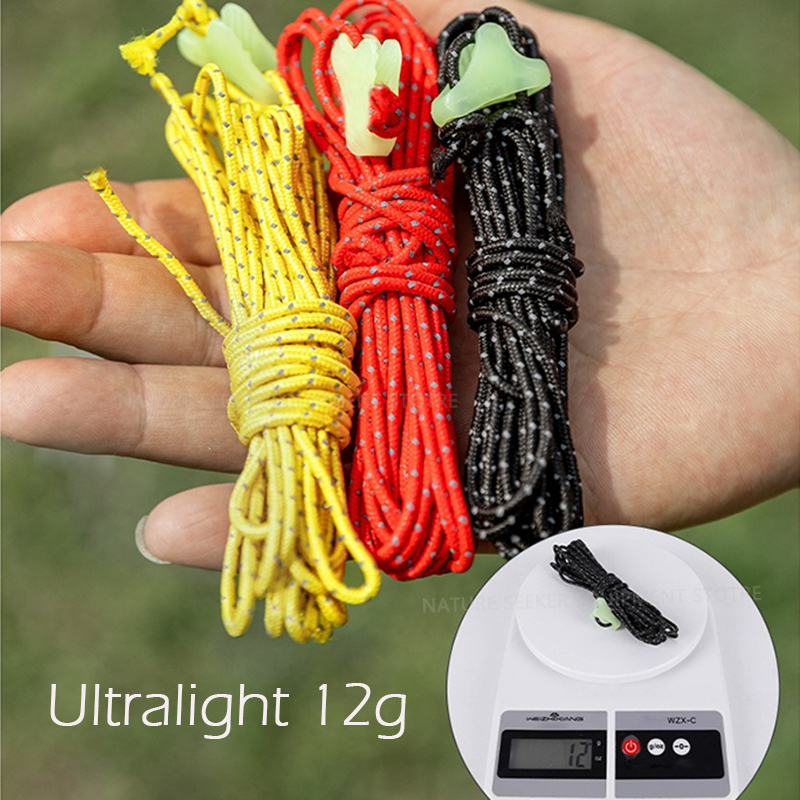 HIKEMAN 4Pcs Dyneema Guyline 초 - Outdoor Camping Guy 리뷰 및 가격
