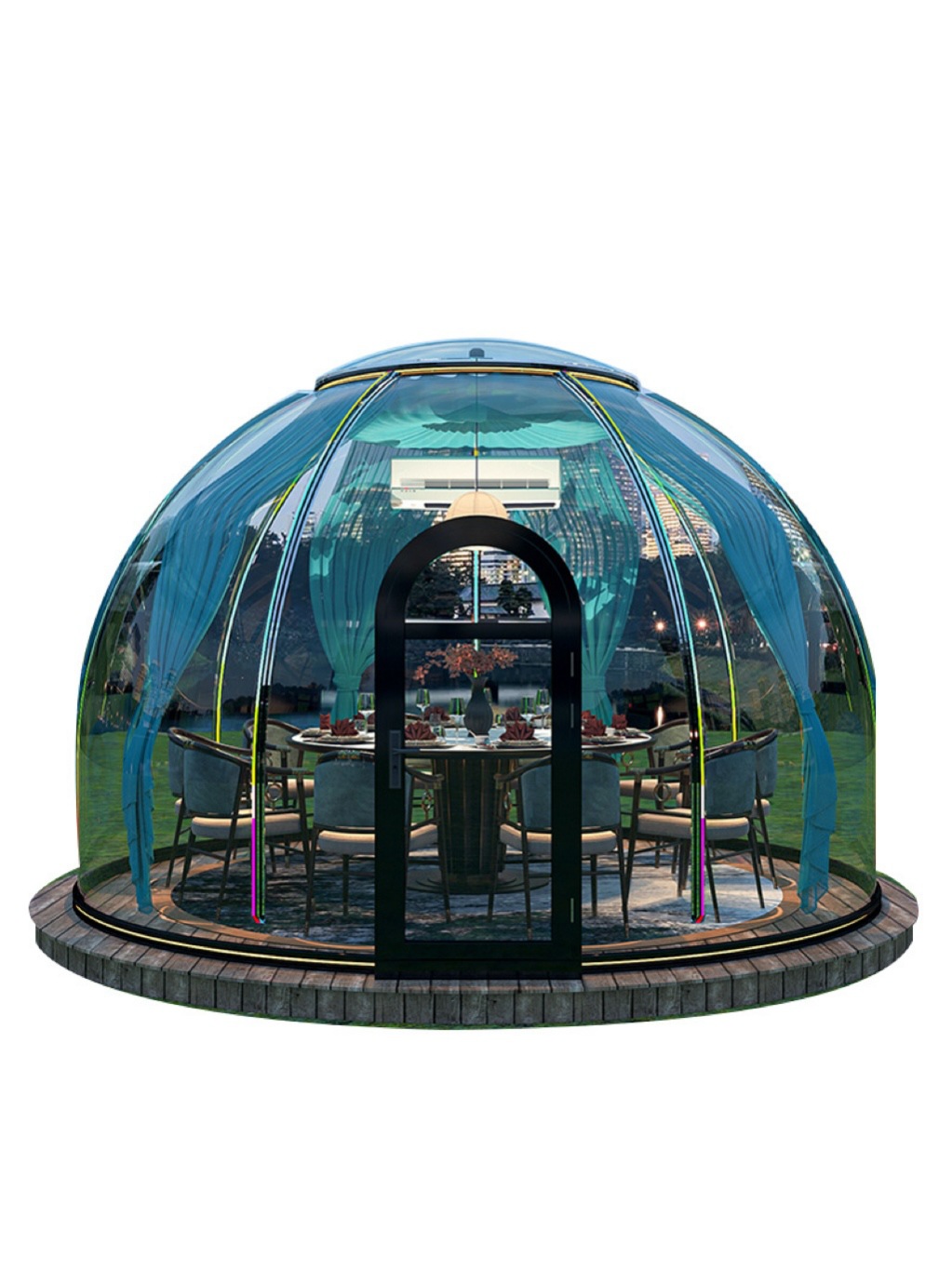 투명 돔형 버블 하우스, 야외 글램핑 캠핑 텐트, 정원 - Outdoor Camping And Glamping 리뷰 및 가격