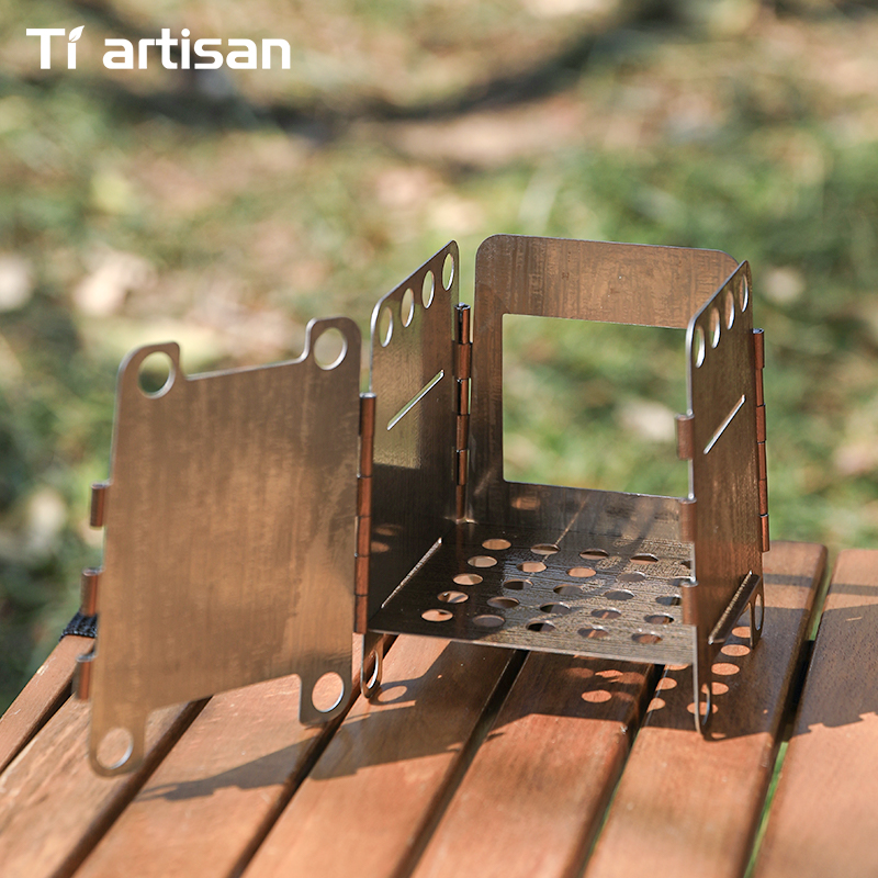 티아티산 스테인리스 스틸 캠핑 스토브 미니 휴대용 다연 - Outdoor Camping Stove Wood 리뷰 및 가격