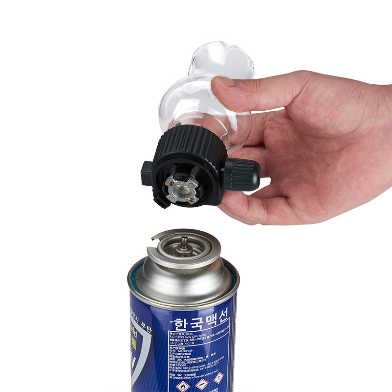 카드 스토브 가스 실린더 헤드 라이터 창의적인 가스 램 - Outdoor Camping Heater For Tent 리뷰 및 가격