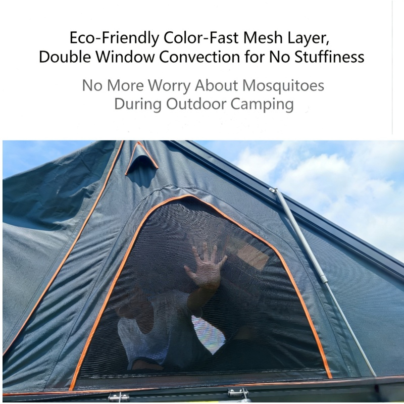 고품질 알루미늄 하드쉘 차량 루프탑 텐트 야외 캠핑 액 - Outdoor Camping Van Tent 리뷰 및 가격