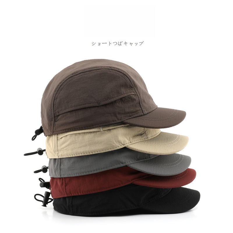 레트로 퀵 드라이 짧은챙 야구 모자 유니섹스 여름 야외 - Japanese Outdoor Camping 리뷰 및 가격