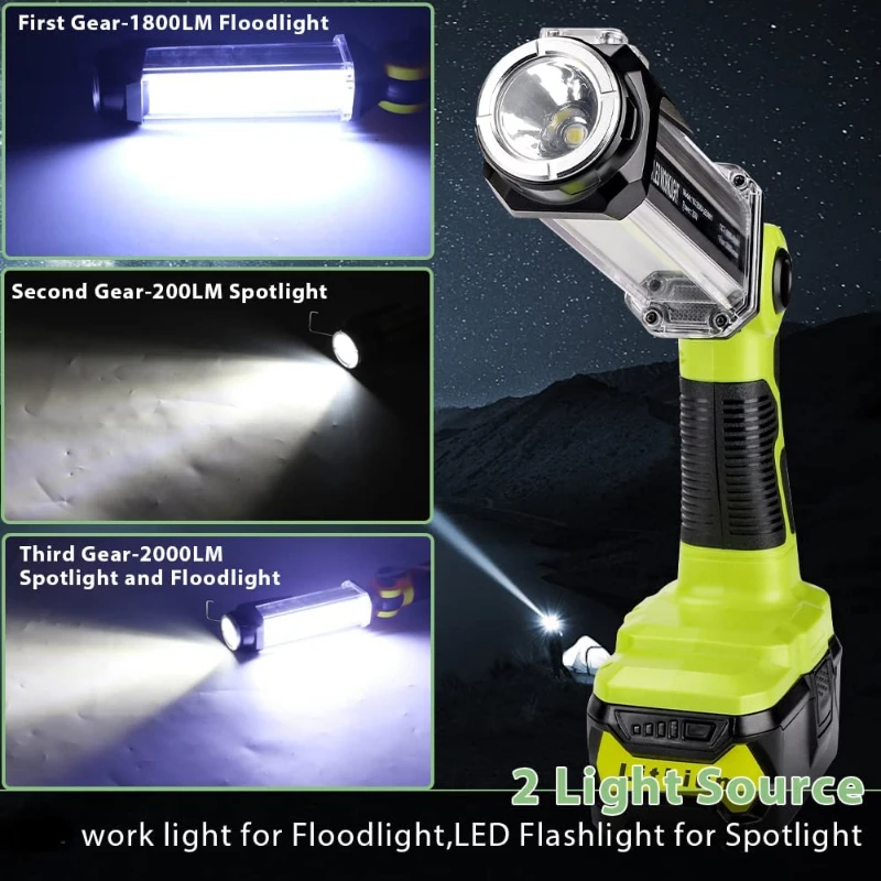 Ryobi ONE+ 18V 리튬 이온 Ni-CD Ni- - Outdoor Camping Adventure Lamp 리뷰 및 가격