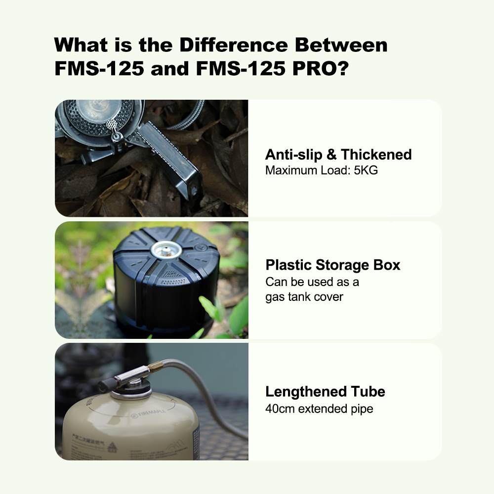 파이어 메이플 방풍 스토브 분할 화구, 점화 장치 포함 - Outdoor Camping Heater For Tent 리뷰 및 가격