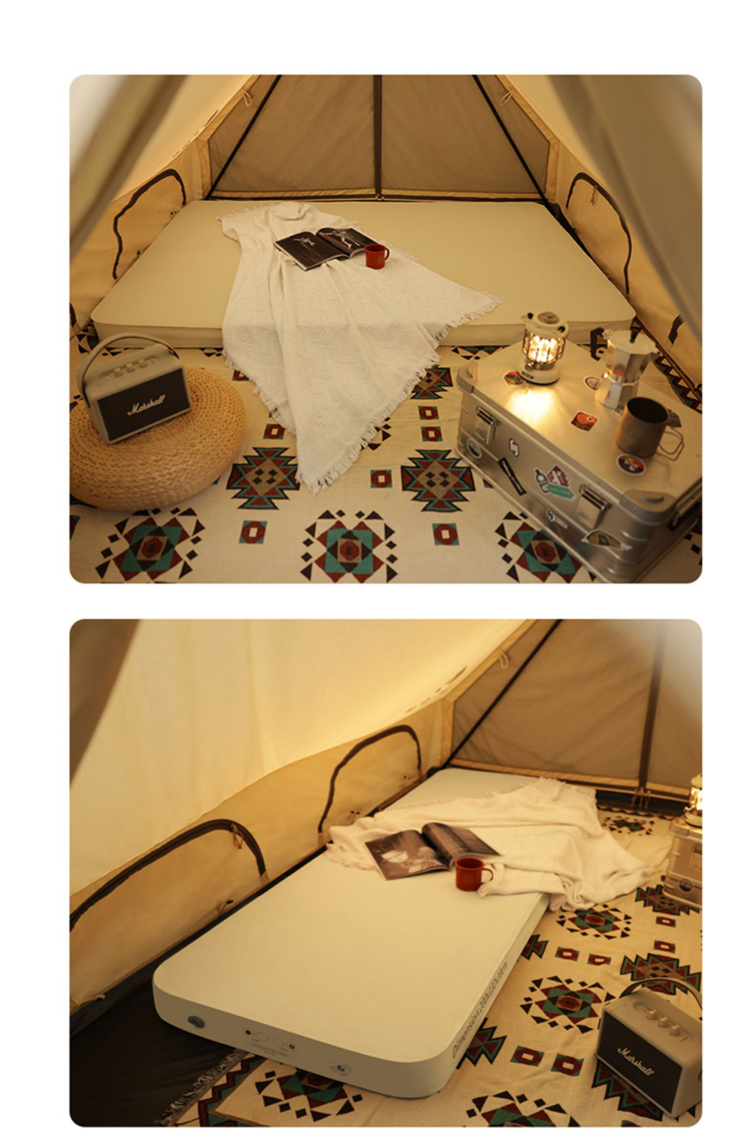 야외용 초경량 TPU 셀프 팽창식 에어 매트리스 캠핑용 - Outdoor Camping Beds For Sale 리뷰 및 가격