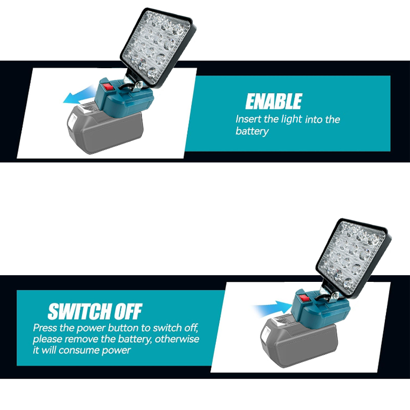 Makita 18V 배터리 용 LED 배터리 손전등 L - Outdoor Camping Adventure Lamp 리뷰 및 가격