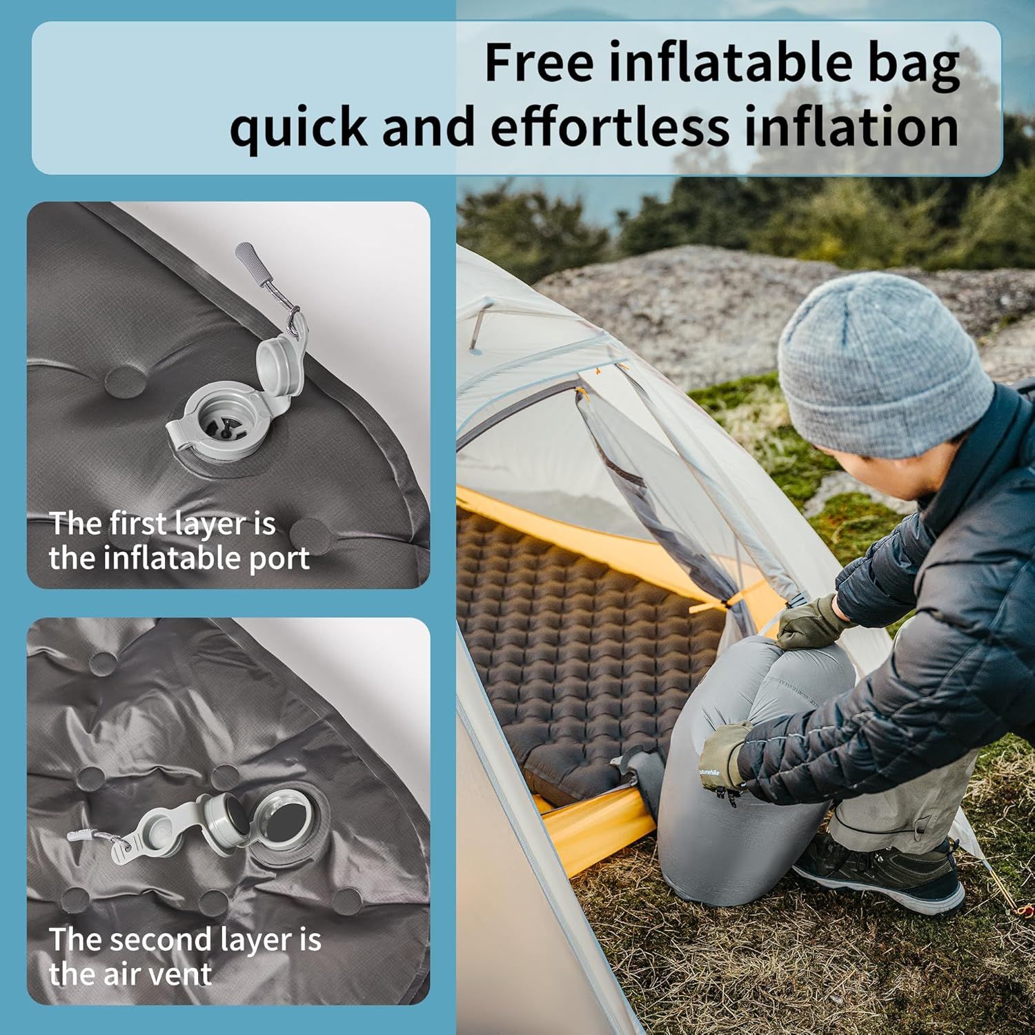 네이처하이크 R6.5 R8.2 R5.8 에어매트 초경량 - Ultralight Ground Sheet 리뷰 및 가격