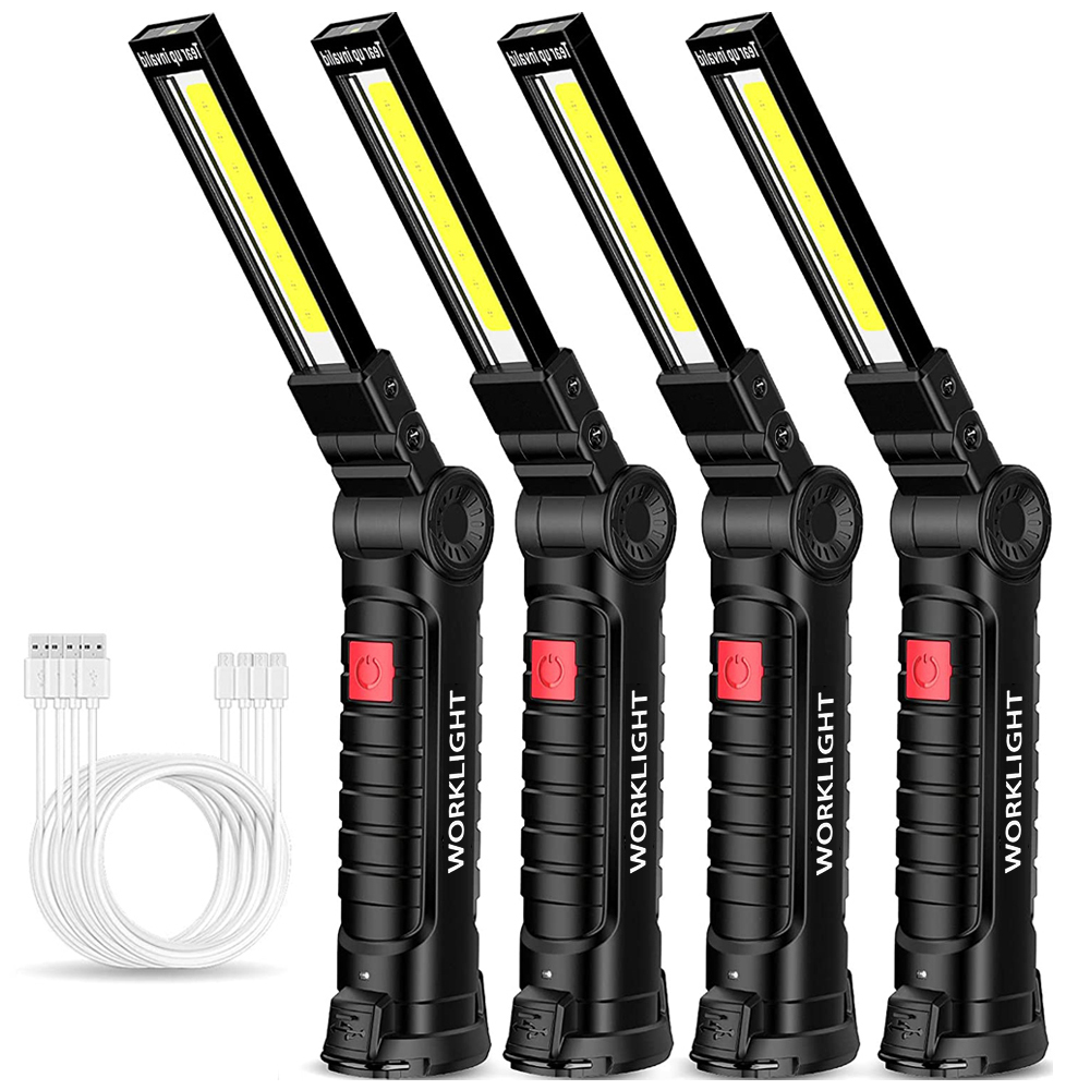 휴대용 접이식 LED 손전등 강력한 자석 COB 작업등 - Camping Lantern 리뷰 및 가격