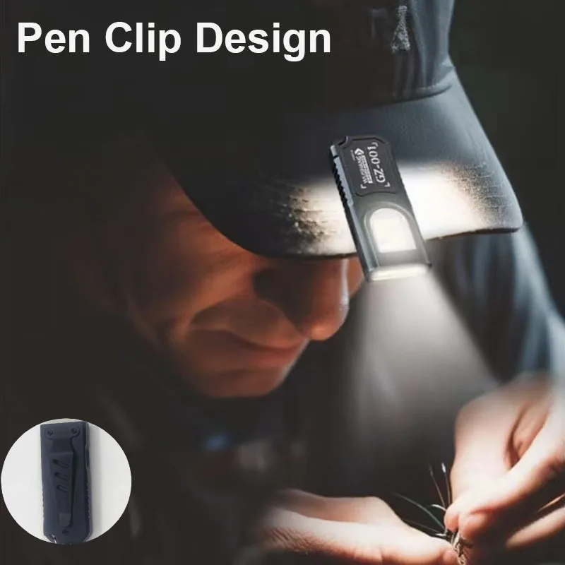 강력한 미니 COB LED 키체인 손전등 USB C 충 - Outdoor Camping Adventure Lamp 리뷰 및 가격
