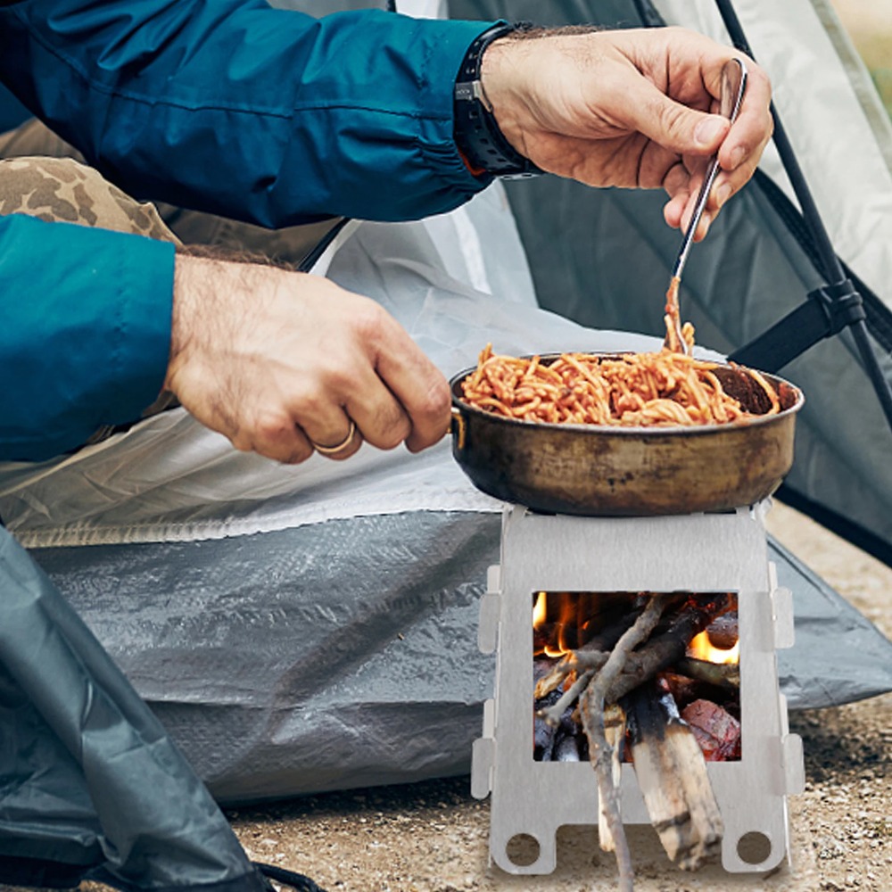 캠핑 난로 나무 난로 알코올 난로 스테인레스 스틸 휴대 - Outdoor Camping Stove Wood 리뷰 및 가격