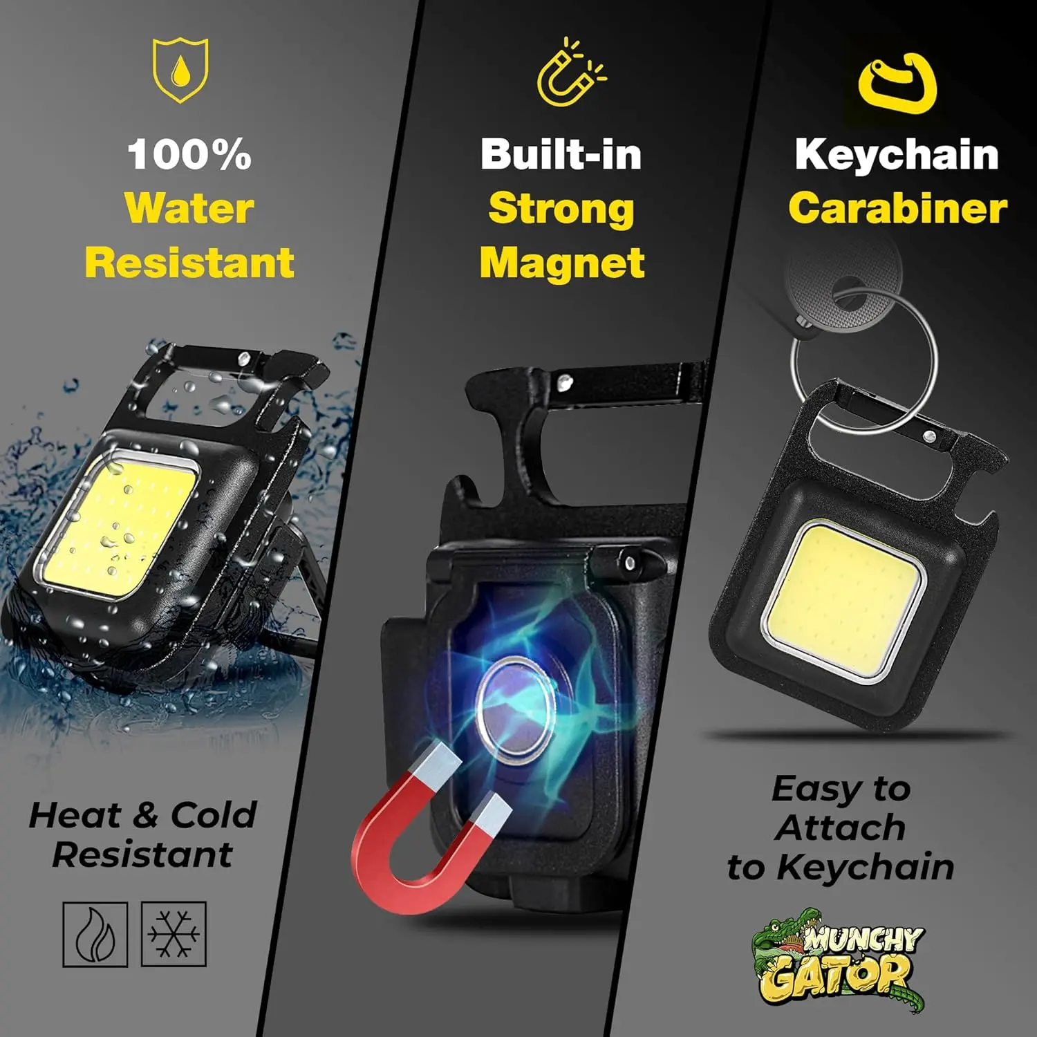 휴대용 키체인 라이트 미니 다기능 캠핑 손전등 USB  - Camping Lantern 리뷰 및 가격