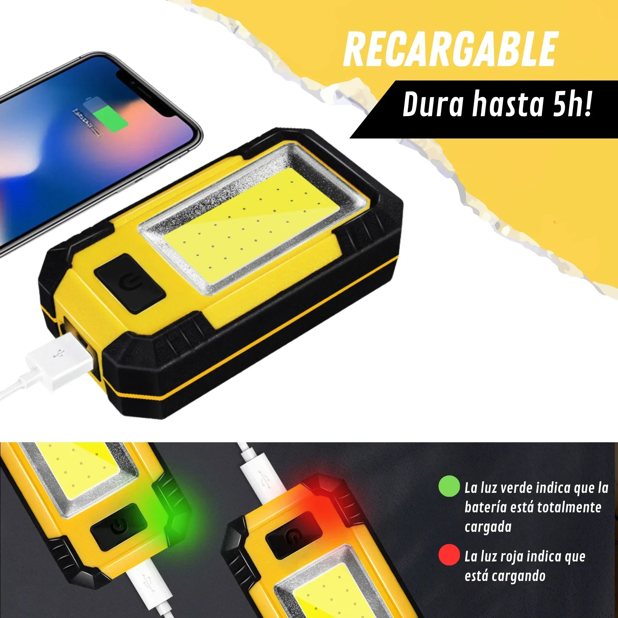 4000MaH 충전식 작업등 30W 슈퍼 브라이트 CO - Outdoor Camping Adventure Lamp 리뷰 및 가격