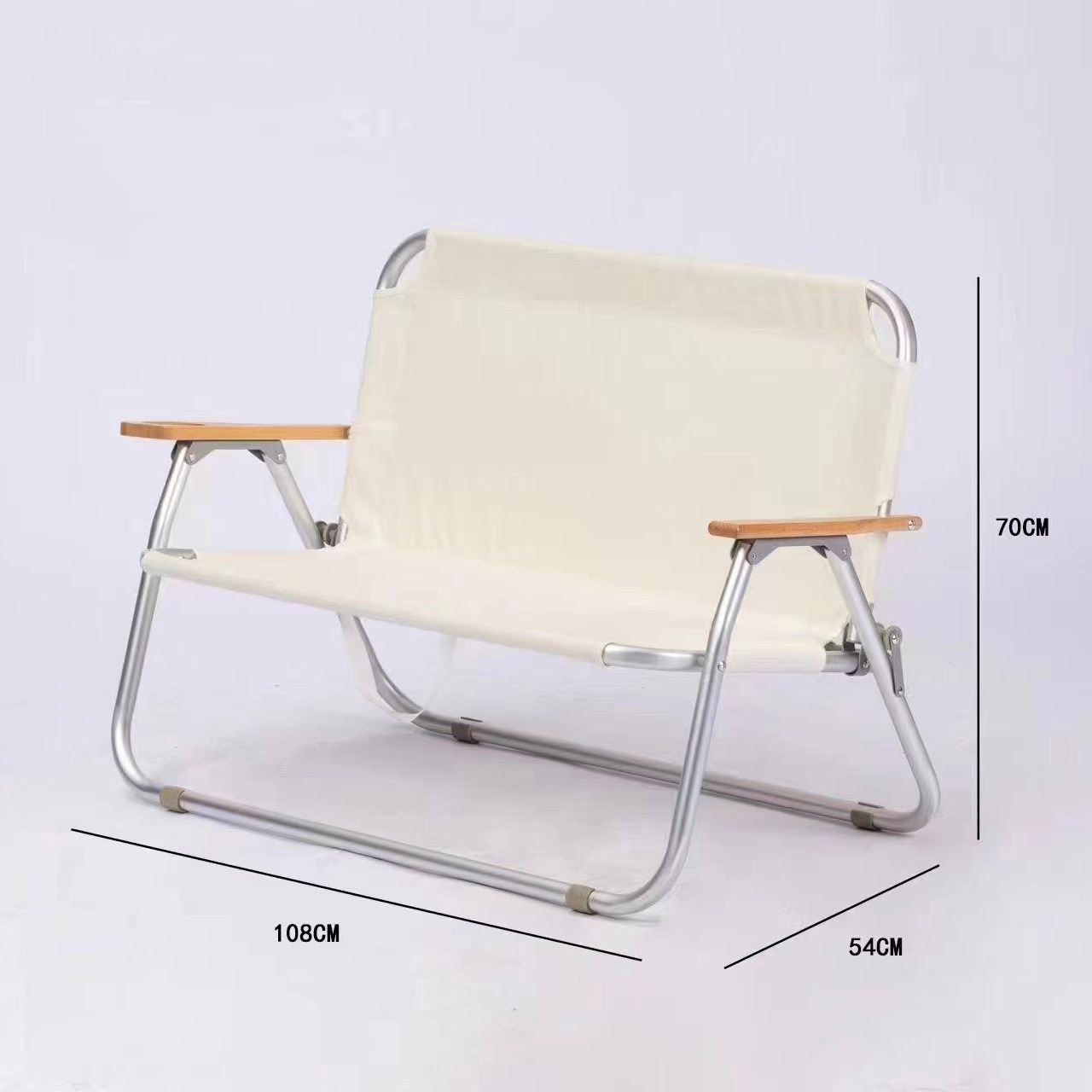 야외용 2인용 접이식 내구성 강한 더블 시트 비치 의자 - Outdoor Camping Folding Chair 리뷰 및 가격