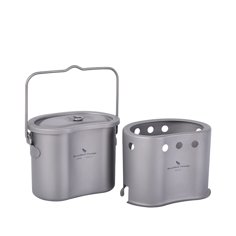 Boundless Voyage 티타늄 조리기구 세트,  - Outdoor Camping Stove Wood 리뷰 및 가격