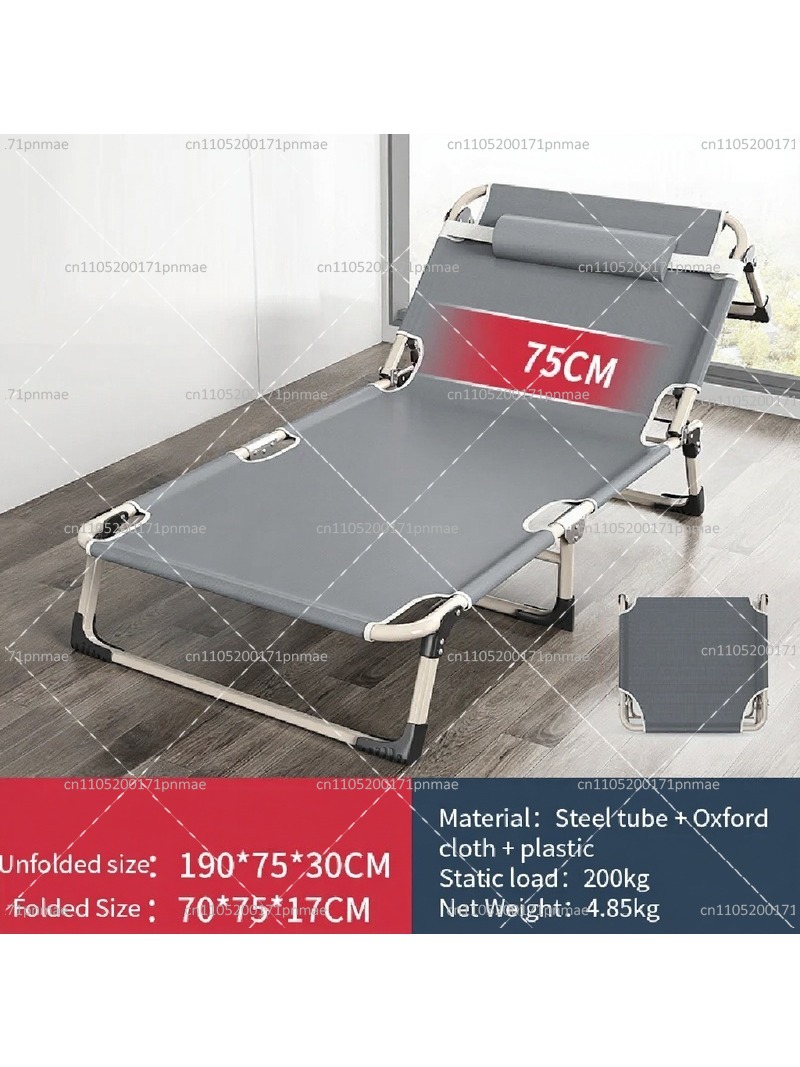 금속 접이식 싱글 침대, 현대식 사무실 휴대용 침대,  - Outdoor Camping Folding Chair 리뷰 및 가격