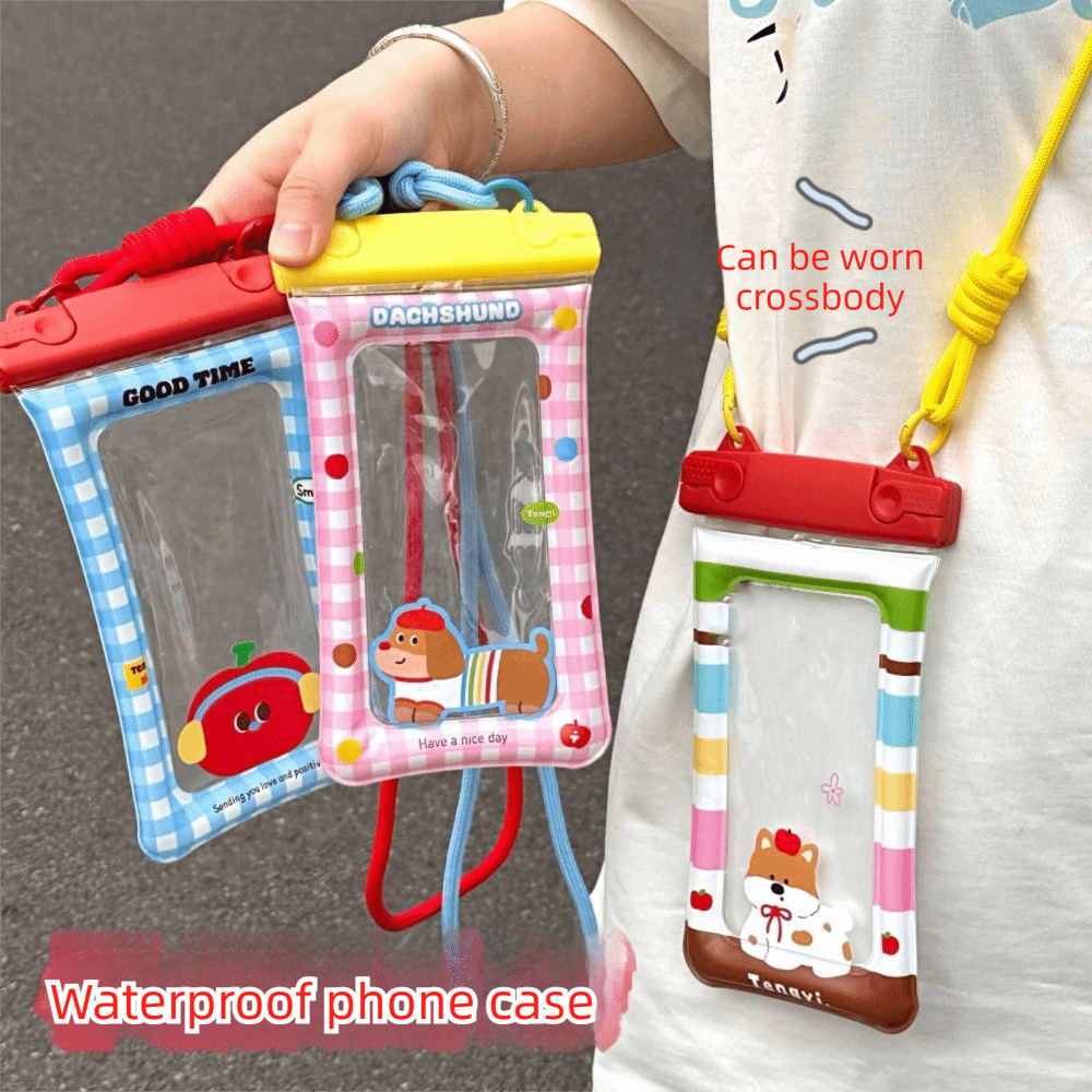 투명 방수 휴대폰 가방 PVC 이중 걸이끈 목걸이형 폰 - Dry Bag Waterproof 리뷰 및 가격