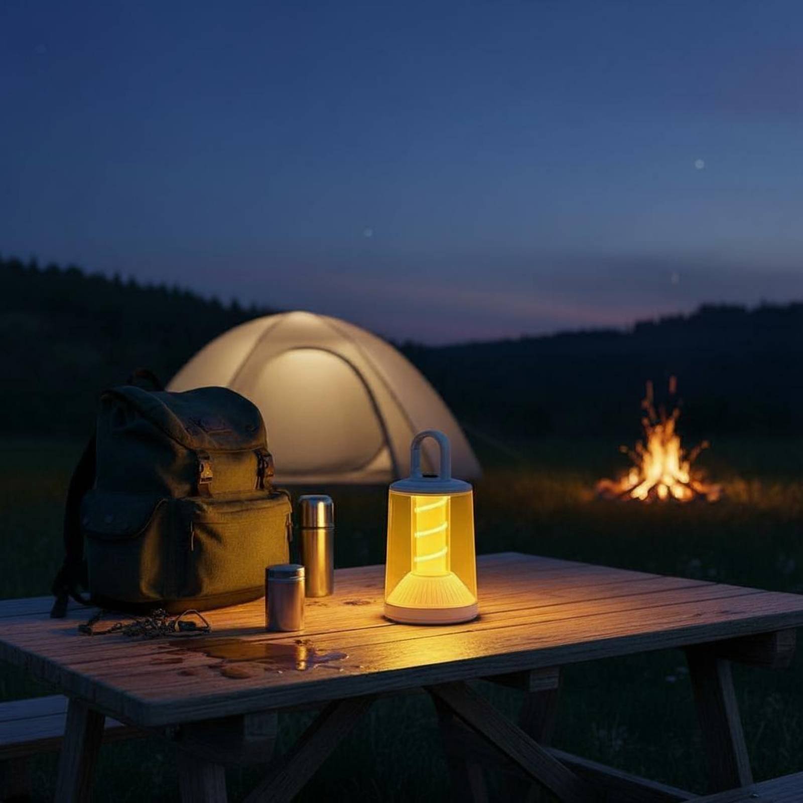 배터리로 작동되는 걸레웨이 랜턴 360 °   조명 휴 - Camping Lantern 리뷰 및 가격