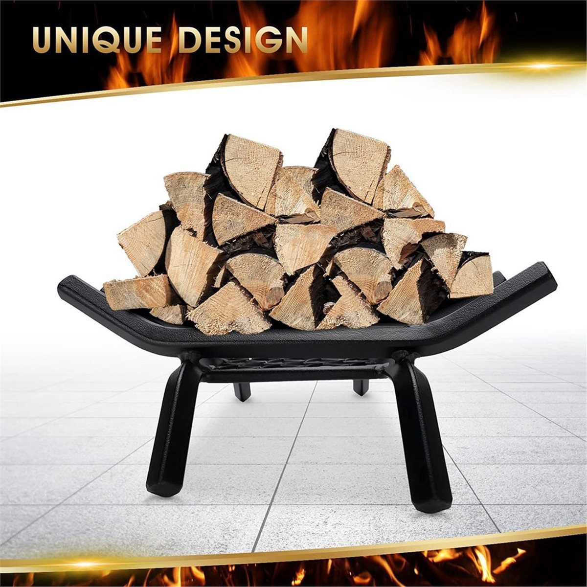새로운 벽난로 장작 그레이트 - 실내 굴뚝 난로 및 야 - Outdoor Camping Fireplace 리뷰 및 가격