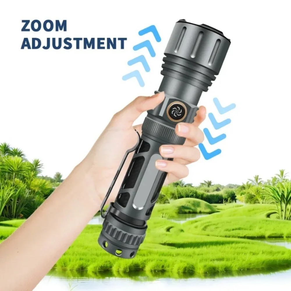 슈퍼 밝은 손전등 휴대용 충전식 LED 램프 전술 캠핑 - Camping Lantern 리뷰 및 가격