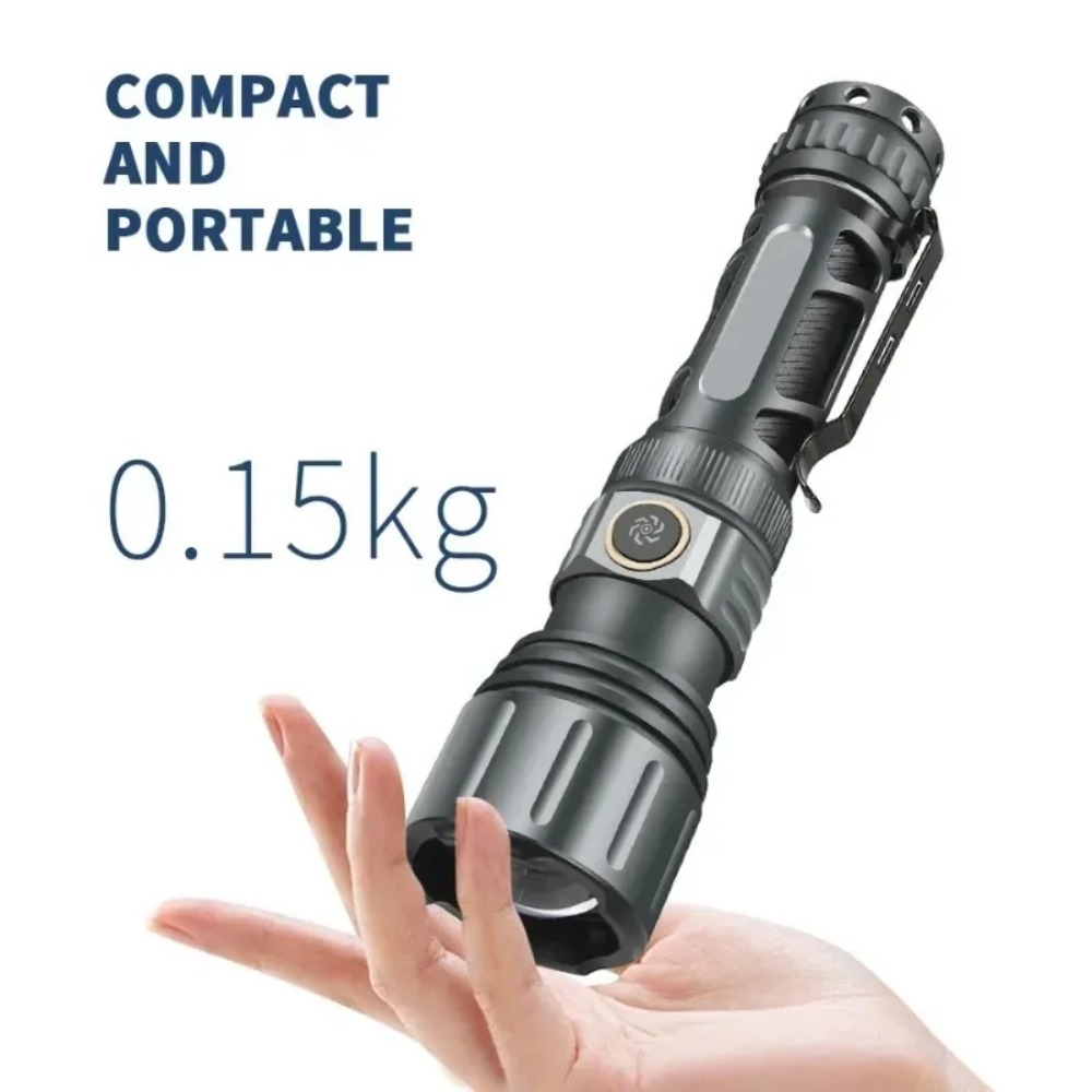 슈퍼 밝은 손전등 휴대용 충전식 LED 램프 전술 캠핑 - Camping Lantern 리뷰 및 가격