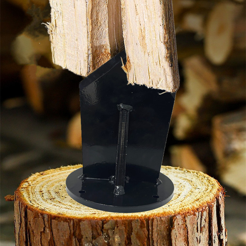 탄소강 수직 장작 분할기 안전 장작 분할 도구 (벽난로 - Outdoor Camping Fireplace 리뷰 및 가격