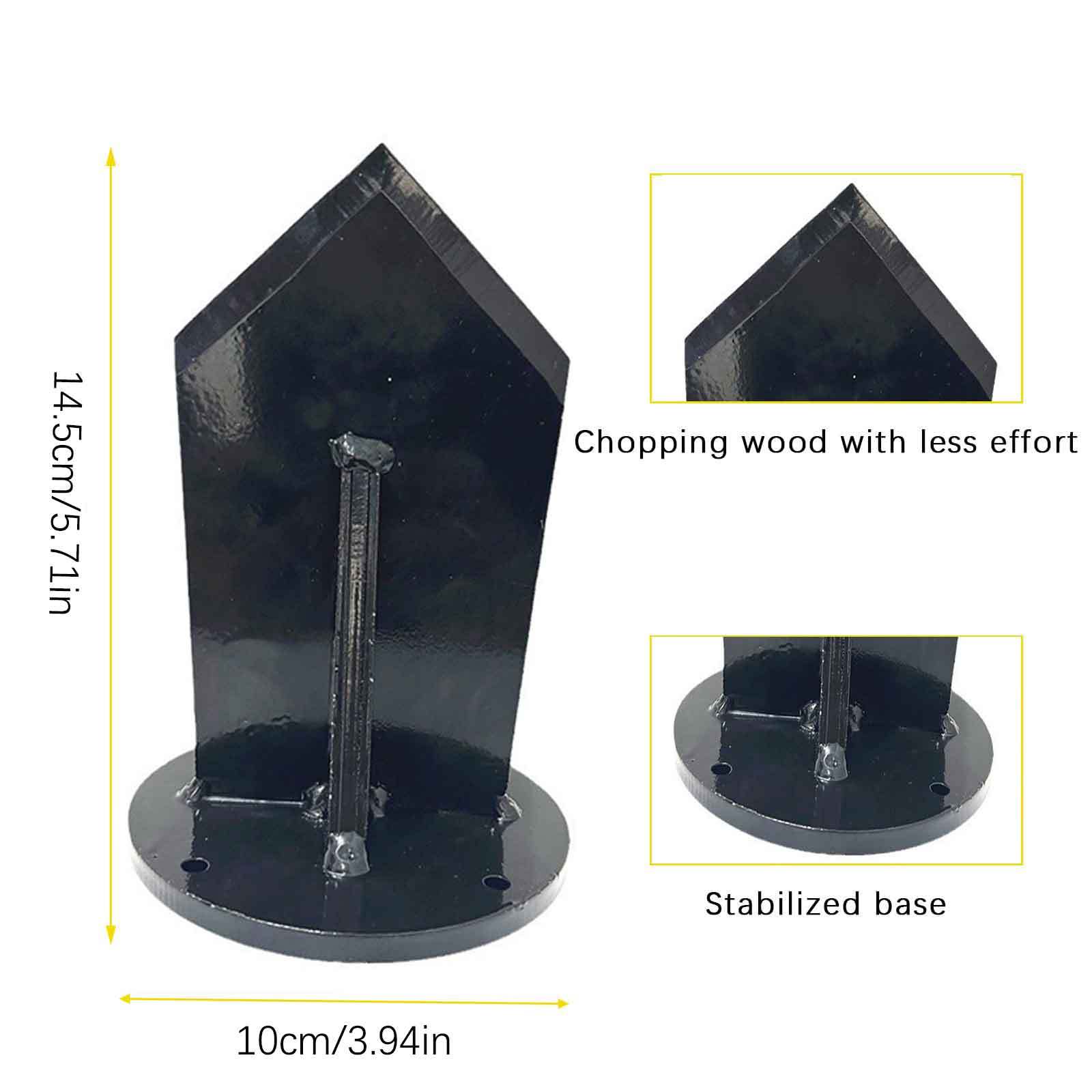 탄소강 수직 장작 분할기 안전 장작 분할 도구 (벽난로 - Outdoor Camping Fireplace 리뷰 및 가격