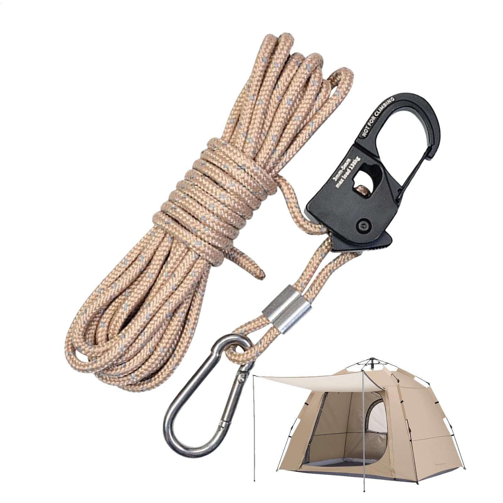 반사 나일론 캠핑 로프 텐트 가이 라인(코드 버클 포함 - Outdoor Camping Guy 리뷰 및 가격