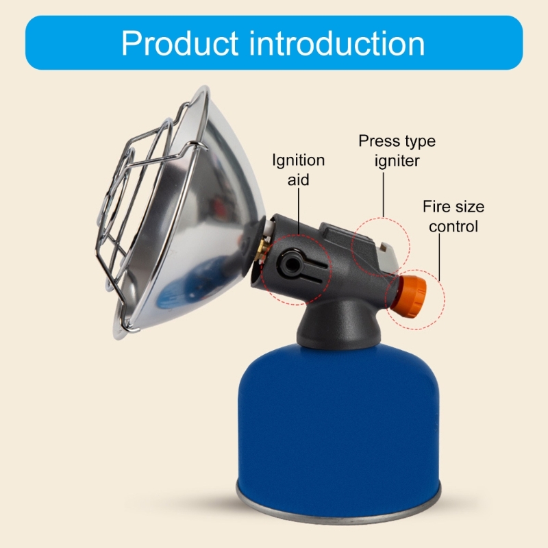 휴대용 피에조 점화 가스 히터 워머, 스테인레스 스틸  - Outdoor Camping Gas Heater 리뷰 및 가격