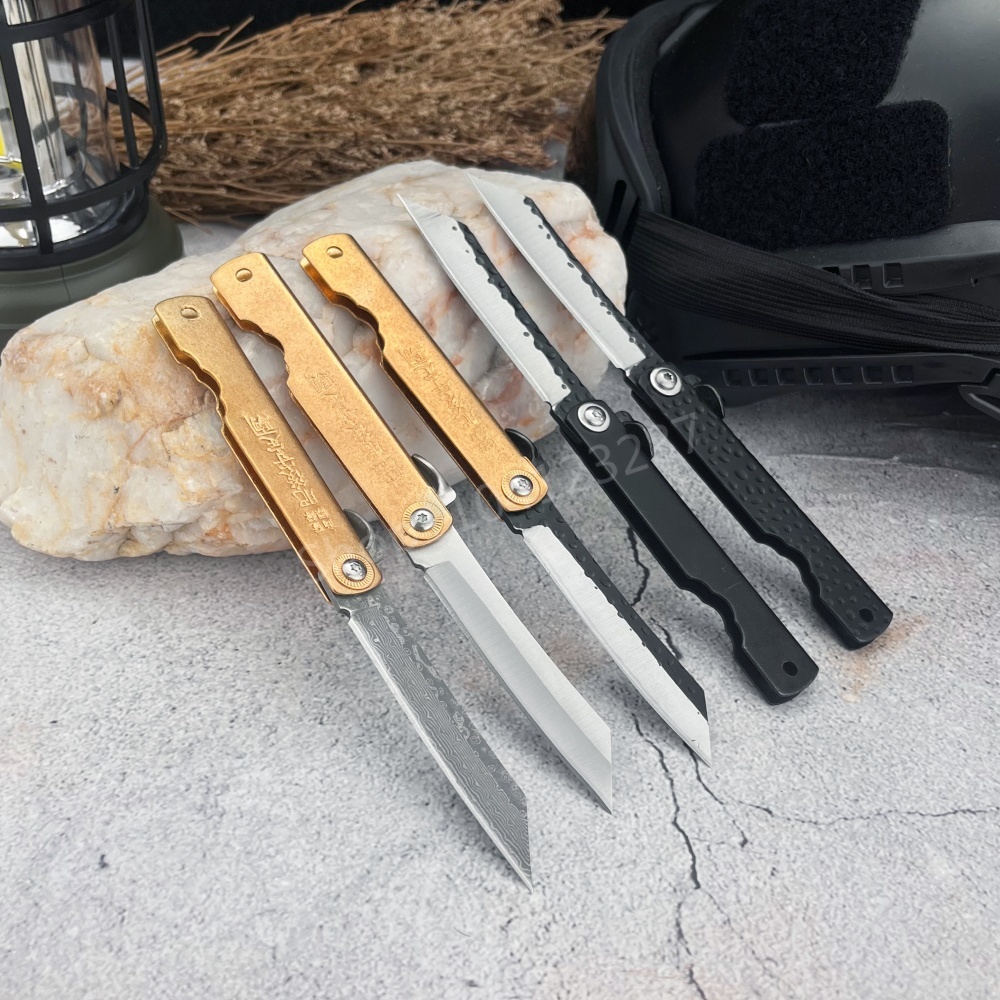 작은 Higonokami 일본 접는 칼 포켓 나이프 단 - Japanese Outdoor Camping 리뷰 및 가격