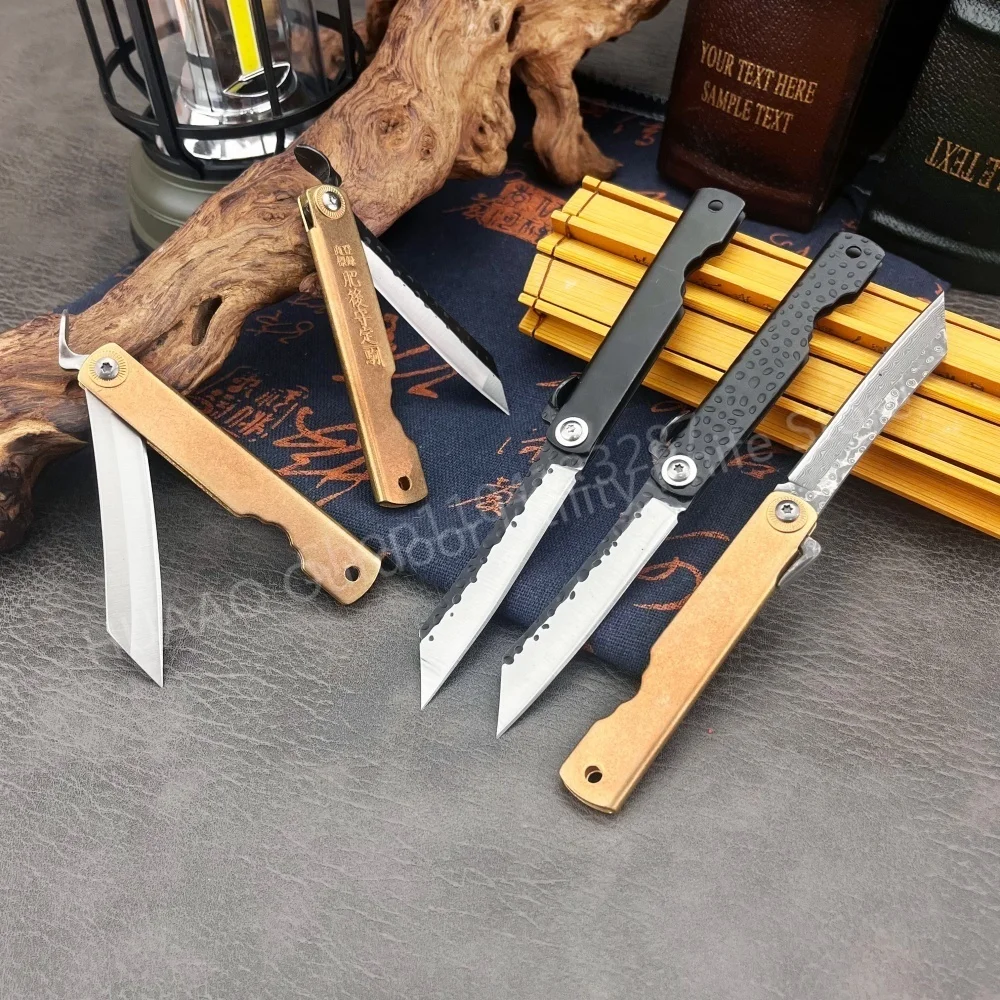 작은 Higonokami 일본 접는 칼 포켓 나이프 단 - Japanese Outdoor Camping 리뷰 및 가격