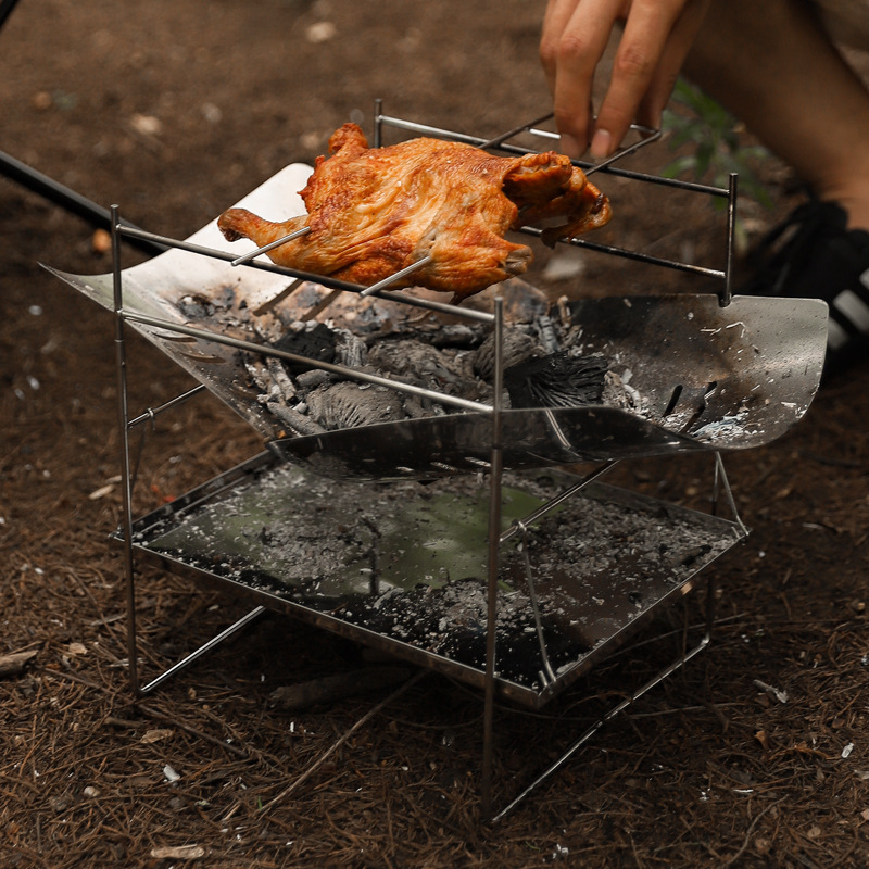 목재 굽기 캠핑 스토브 휴대용 접이식 야외 요리 스토브 - Outdoor Camping Stove Wood 리뷰 및 가격