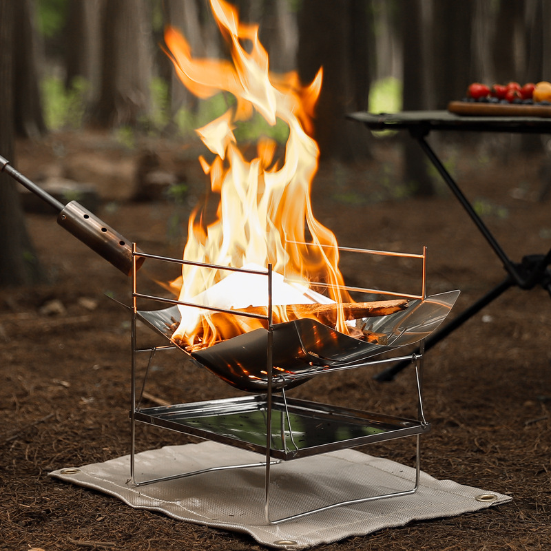 목재 굽기 캠핑 스토브 휴대용 접이식 야외 요리 스토브 - Outdoor Camping Stove Wood 리뷰 및 가격