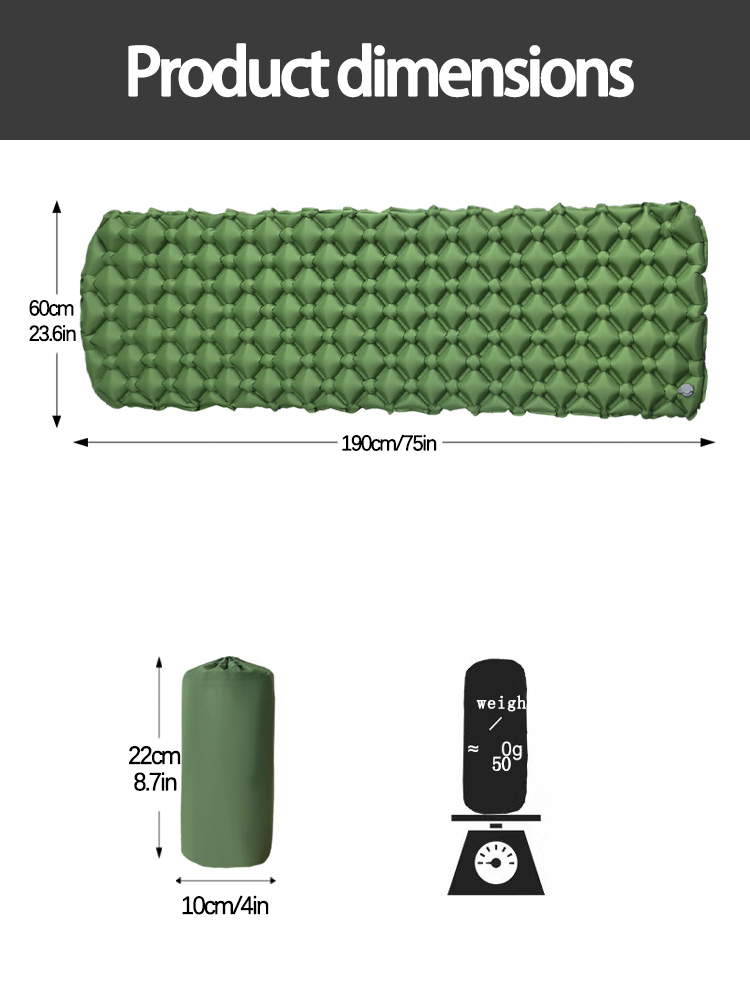 캠핑용 에어매트 텐트 접이식 캠프 침대 수면 패드 피크 - Inflatable Mattress 리뷰 및 가격